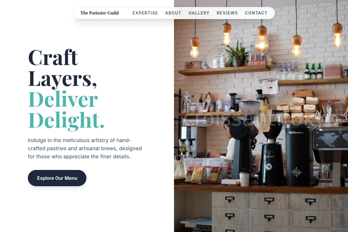 Sophisticated Cafe