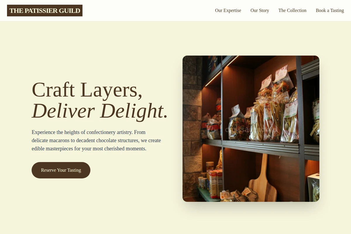 Confection Specialty Food