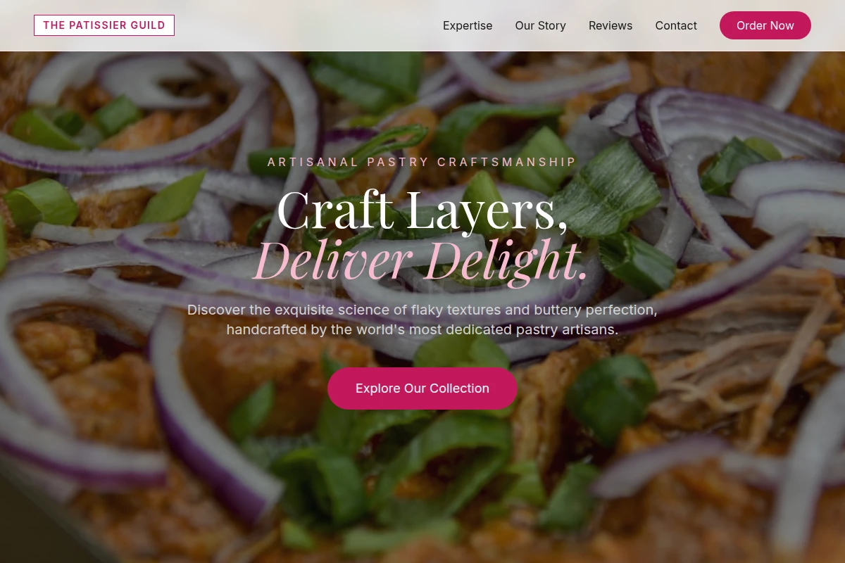 Flaky Specialty Food